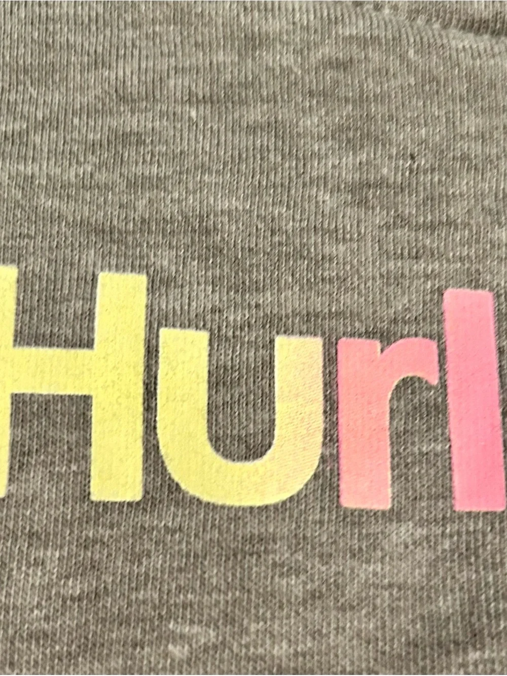 NWT Hurley Toddlers Joggers & Sweatshirt Set - Pastel Multicolor Logo (24 Mos)